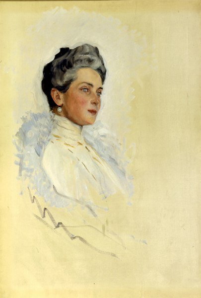 Портрет княгини З.Н. Юсуповой. Валентин Александрович Серов, 1900-е