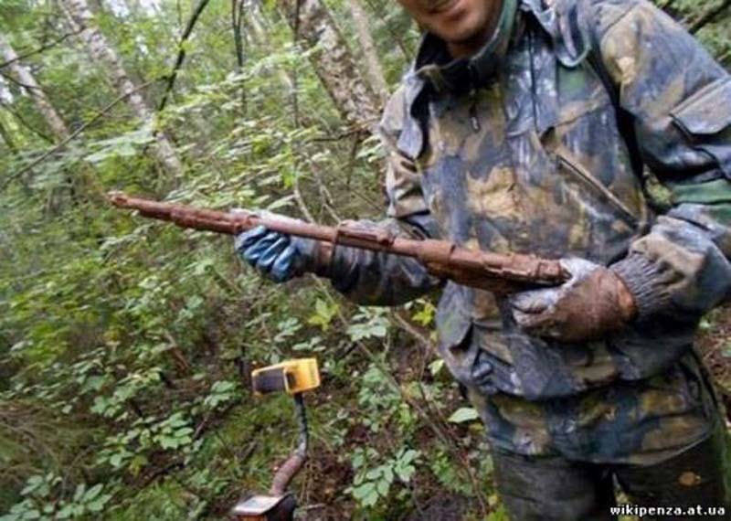 Находки военного арсенала археология, находка, оружие, пистолет