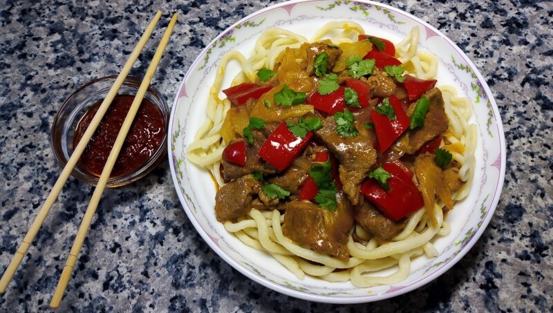 Гуйру-лагман азиатская кухня,горячие блюда,кухни мира,лапша,мясные блюда,овощные блюда