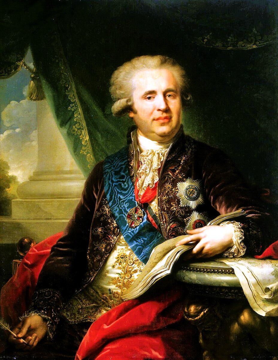 «Портрет графа Безбородко А.А.», худ. Иоганн Лампи, 1794 год 