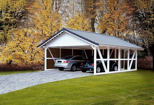 Строим открытый гараж возле дома: 28 простых идей для защиты авто от непогоды 12345678910111213141516171819202122232425262728  