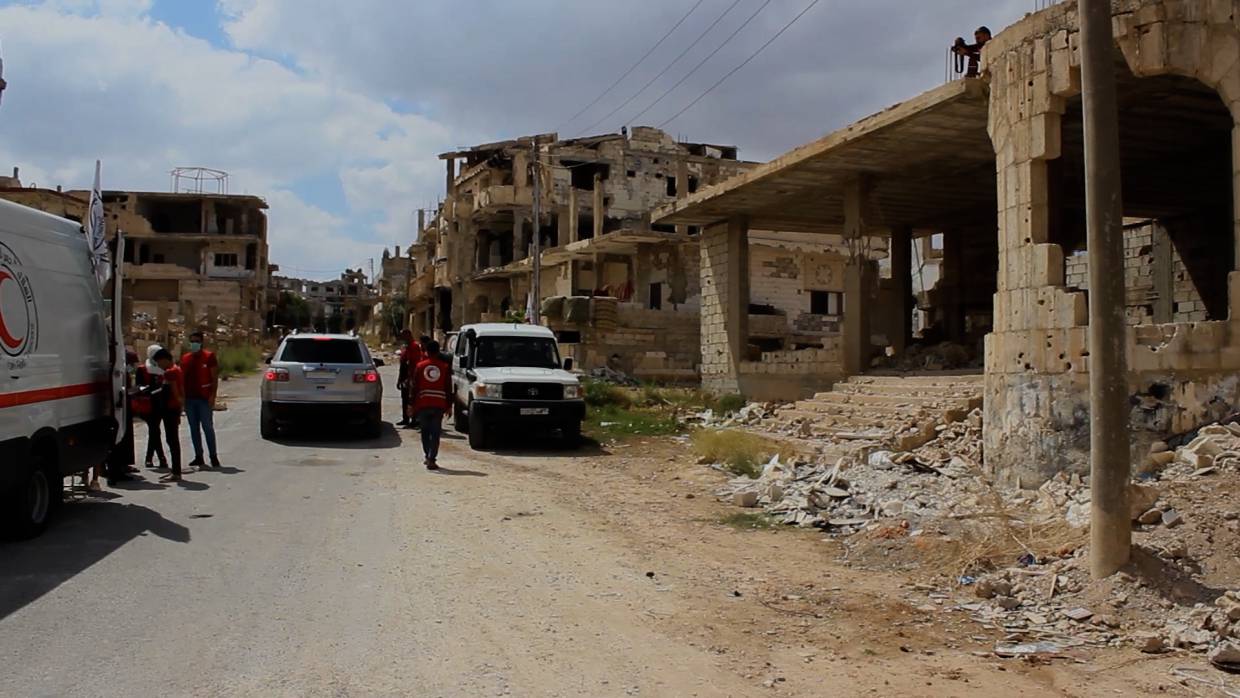 Дети подорвались на мине, заложенной боевиками в сирийской Пальмире при отступлении Дети подорвались на мине, заложенной боевиками в сирийской Пальмире при отступлении Весь мир