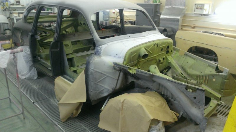 ЗИМ - реставрация первой представительской модели Горьковского автозавода ГАЗ-12, авто, восстановление, газ, зим, олдтаймер, реставрация, ретро авто