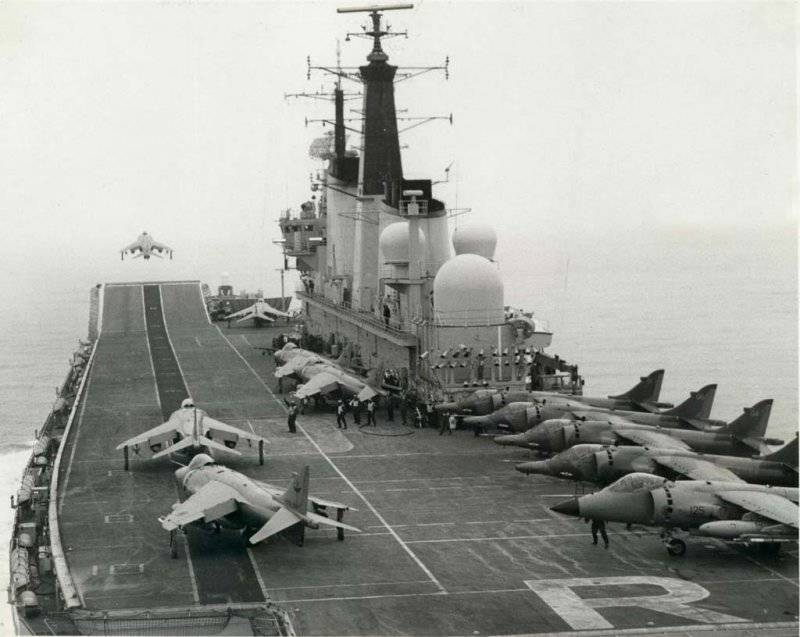 Харриеры на Фолклендах Харриеры на Фолклендах Авиация