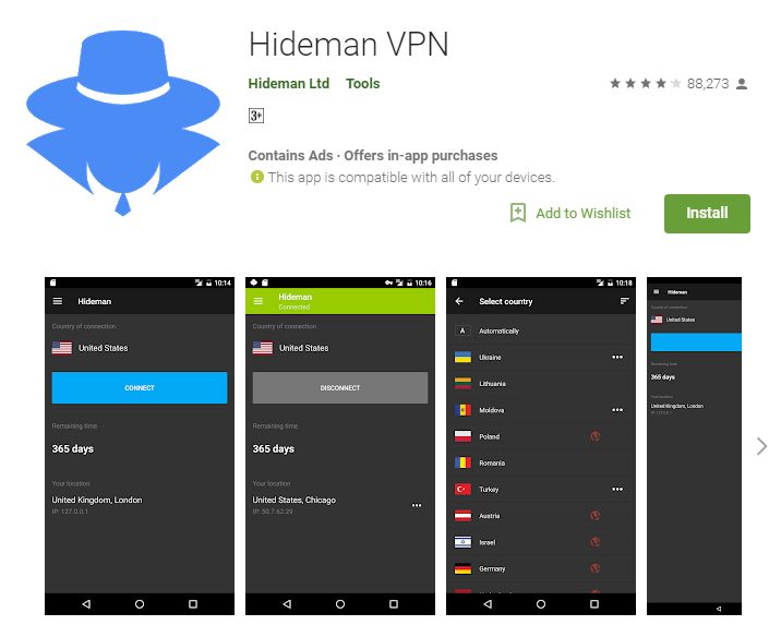 Лучшие бесплатные VPN для Android