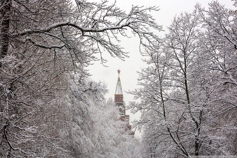 Прогулка по Москве после снегопада Прогулка по Москве после снегопада пейзажи