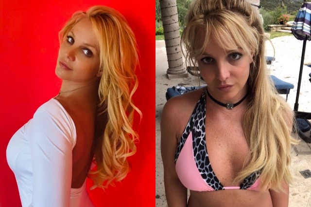 "Челка делает моложе!": Бритни Спирс в бикини продемонстрировала новую прическу