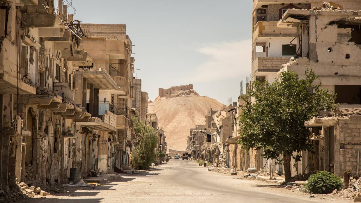 Дети подорвались на мине, заложенной боевиками в сирийской Пальмире при отступлении