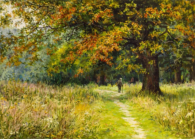 Русские пейзажи Марии Вишняк живопись