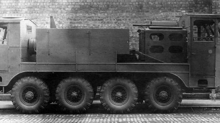 Не успевший на войну: история самого большого английского тягача Не успевший на войну: история самого большого английского тягача марки и модели,ретро