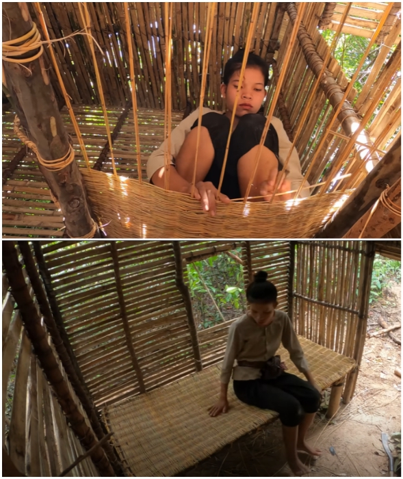 На такой кровати можно спать даже без матраса – и спина здоровая, и не жарко.