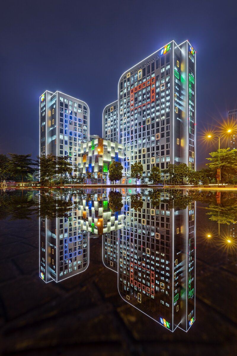 © Khanh Le Viet (Вьетнам) «FPT Tower».
Шорт-лист в категории «Архитектура» | Sony World Photography Awards 2022