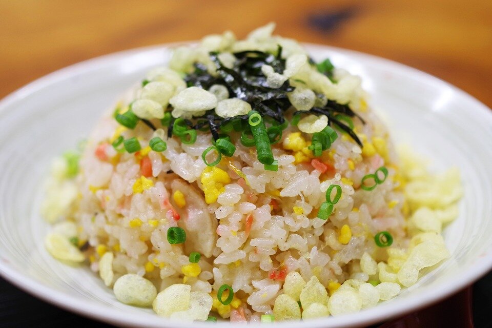 Рецепт рис с яйцом и овощами по китайски рецепт с фото
