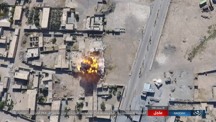 Провал обороны в Ракке: ИГ застало штаб-квартиры боевиков США врасплох
