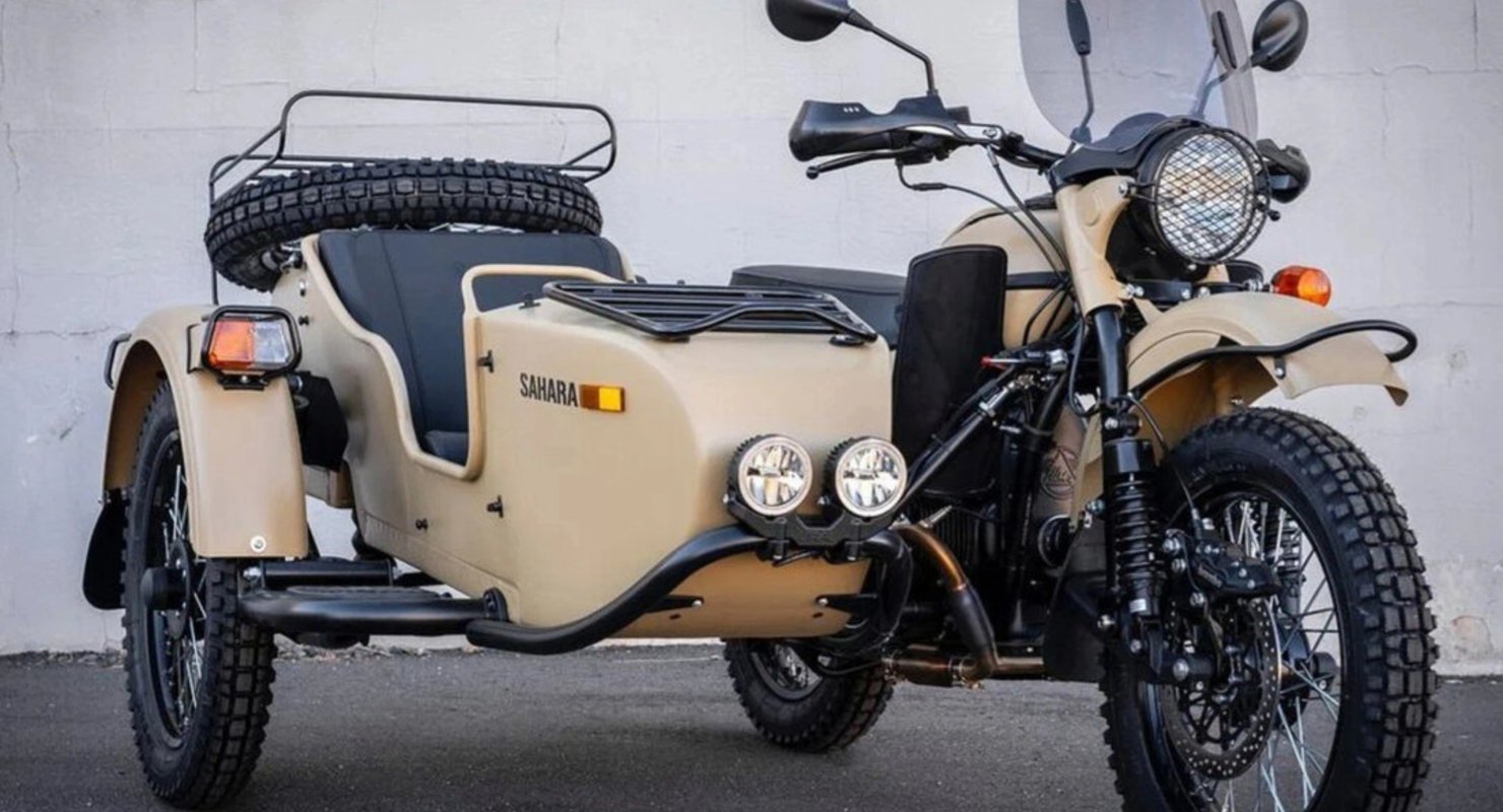 Новый Ural Gear Up Sahara 2022 года продается за 1 300 000 рублей