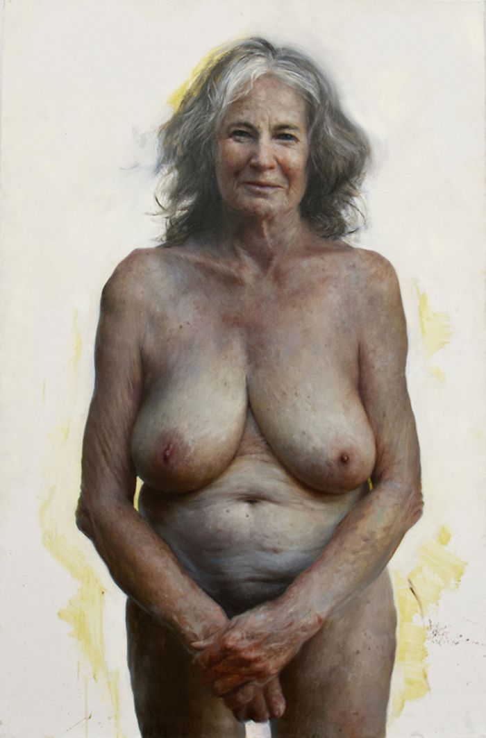 Imperfect Nude Portrait Paintings