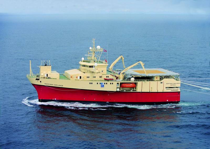 Ramform. «Плавающие утюги»