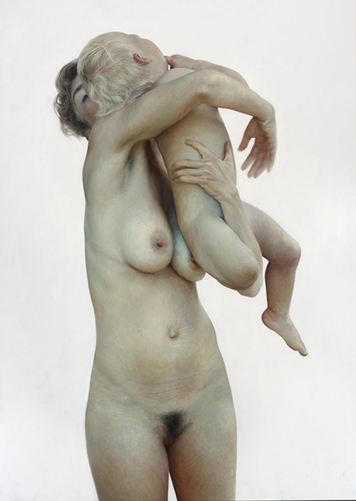 Imperfect Nude Portrait Paintings