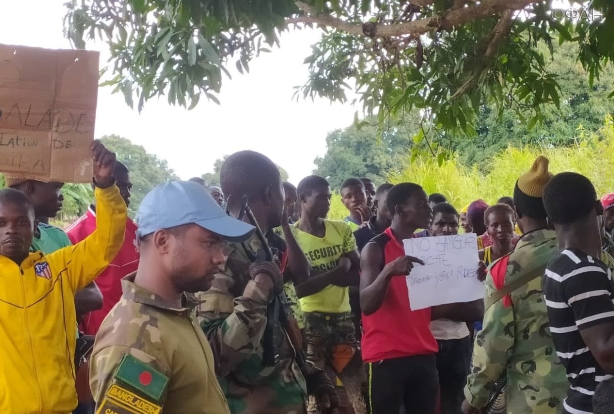 Жители Бондибы вынудили миротворцев ООН покинуть центральноафриканскую деревню