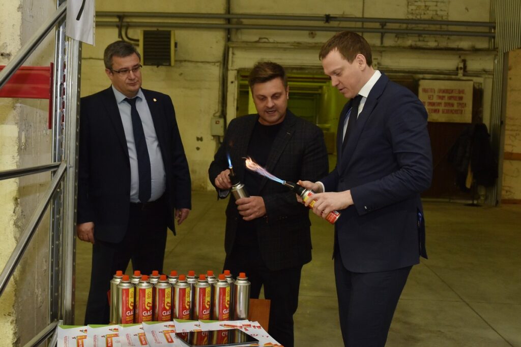 В Рязанской области запустили производство аэрозольной продукции