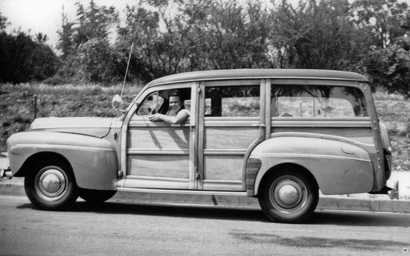 Довоенный Ford с деревянным кузовом «универсал»
