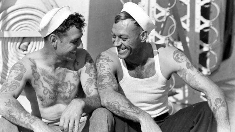 Эволюция тату в американском флоте