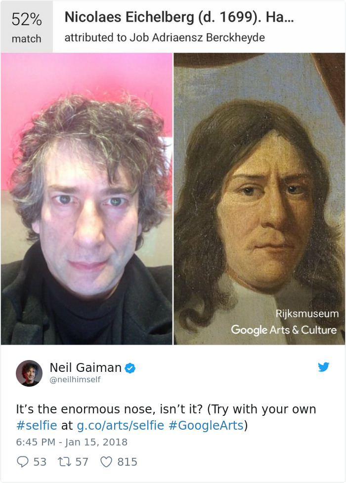 Google Art Selfie