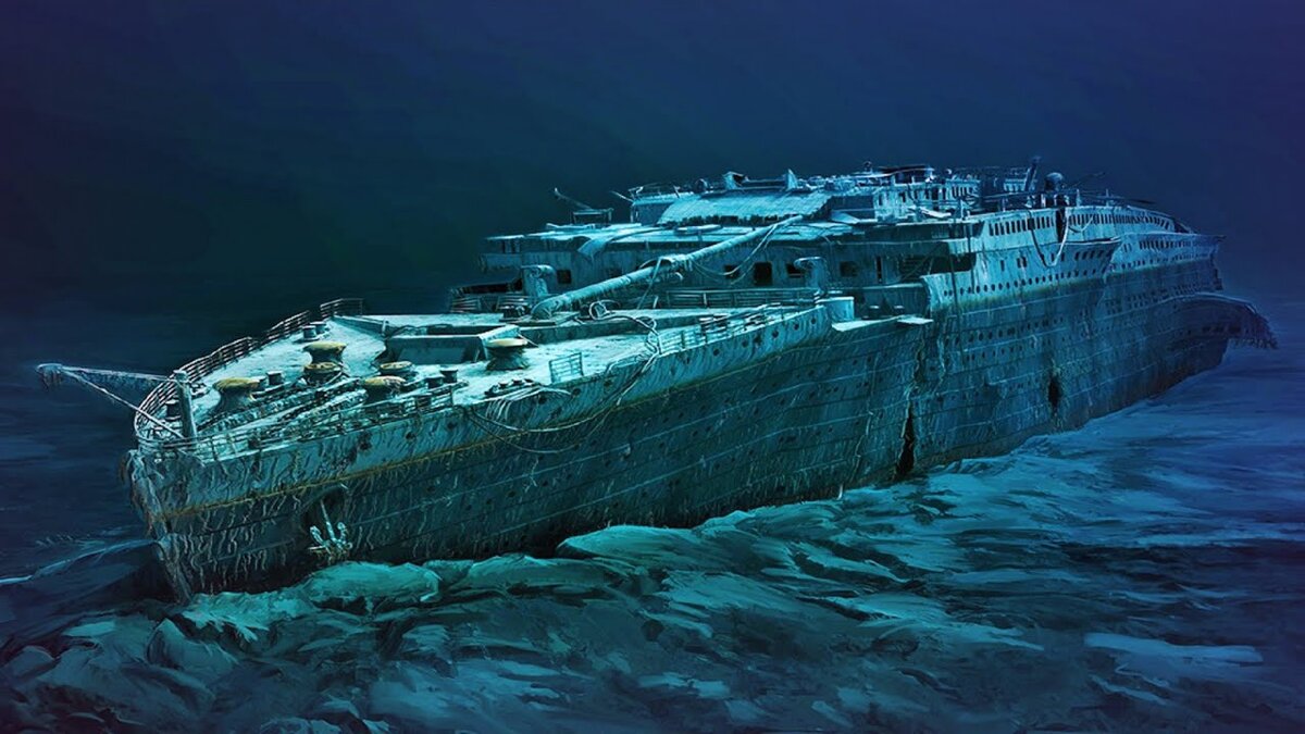 Титаник Обломки На Дне Фото — Фото Картинки