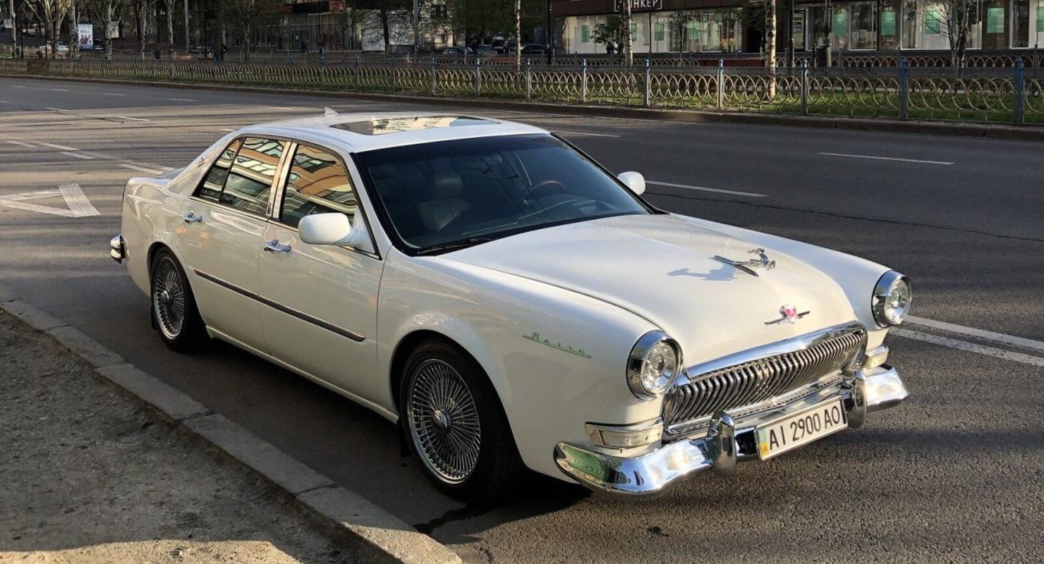 Гибрид Cadillac DeVille и ГАЗ-21 — самоделка из Украины Гибрид Cadillac DeVille и ГАЗ-21 — самоделка из Украины Автомобили