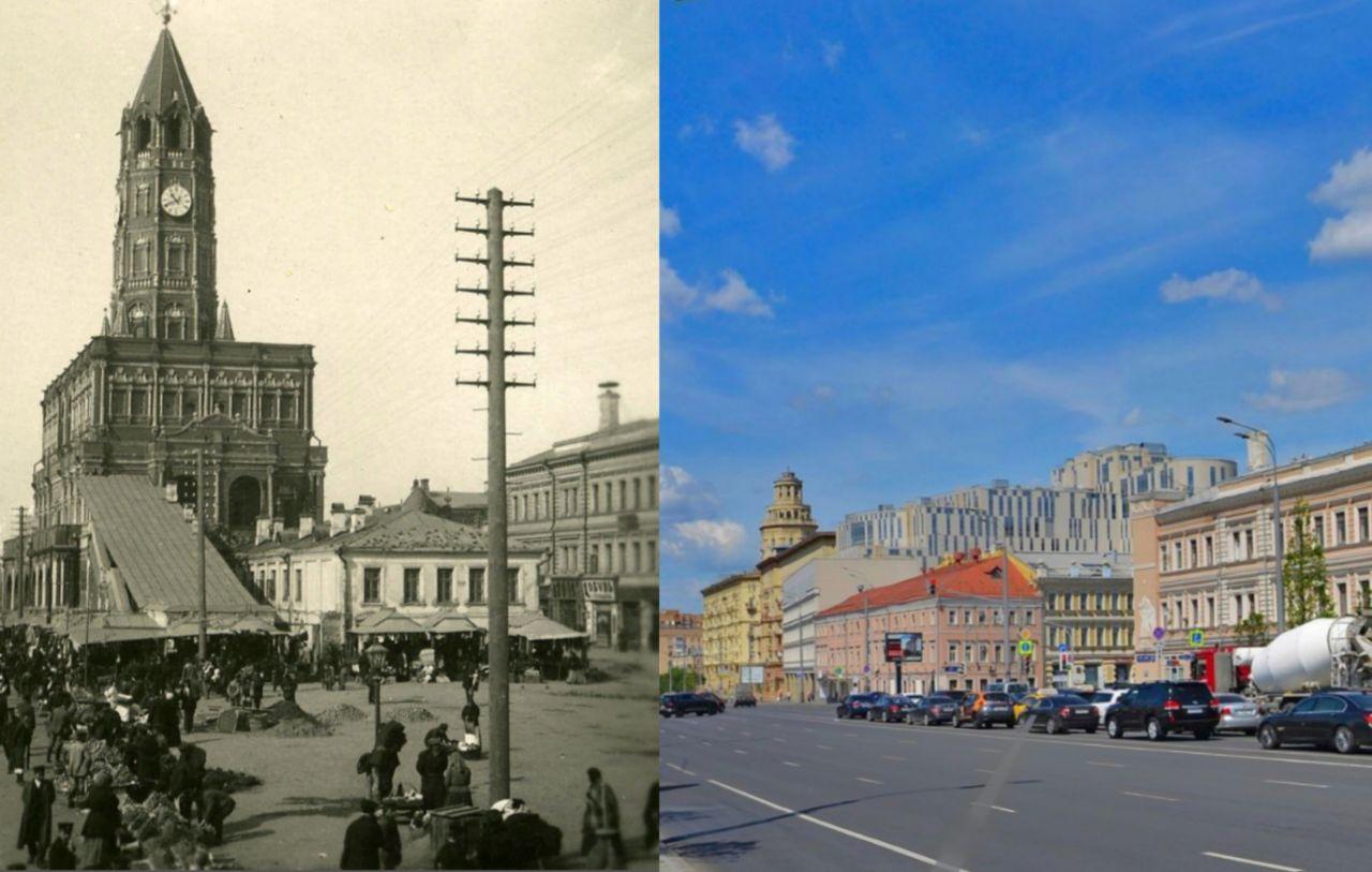 Сухаревская башня в москве фото