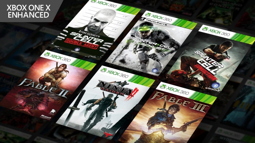 Шесть игр с Xbox 360 улучшили для Xbox One X: Splinter Cell, Fable и Ninja Gaiden II Xbox,Игры