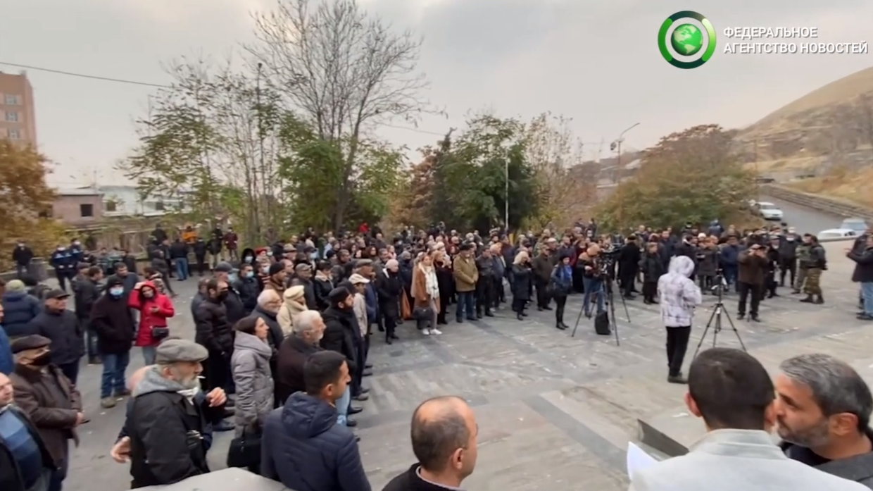 Патриотический сбор против власти и коррупции прошел в Ереване