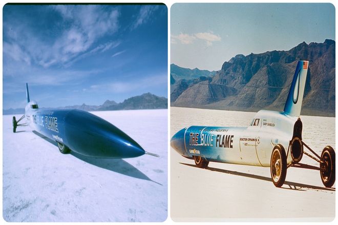 Голубое пламя (1014 км/ч)