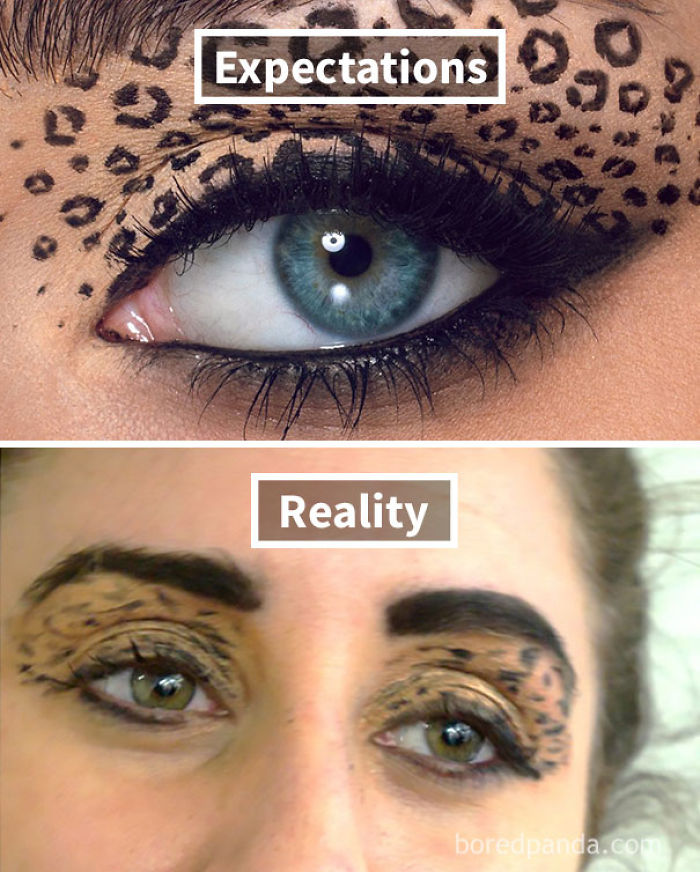 Leopard Eyeshadow Fail