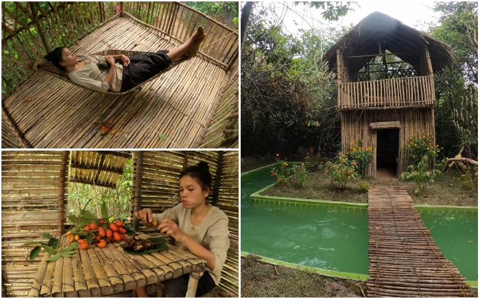 Результат кропотливого труда изобретательной девушки.