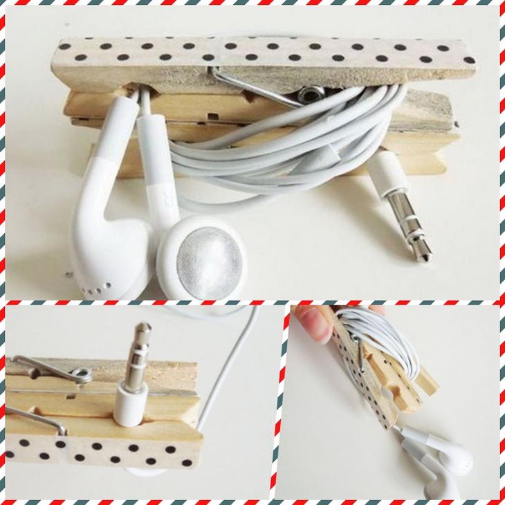 Удивительные вещи из деревянных прищепок