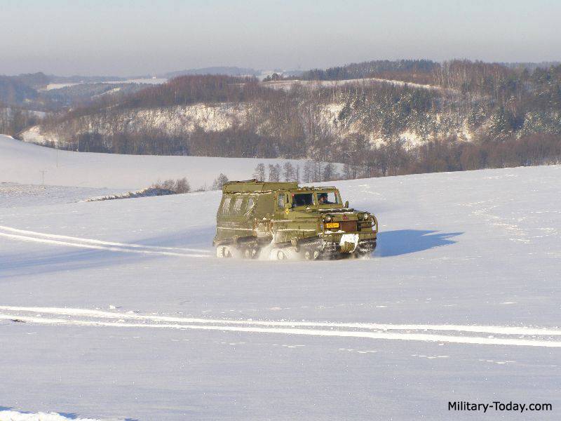 Украина получила двухзвенные транспортеры Bandvagn 202 оружие