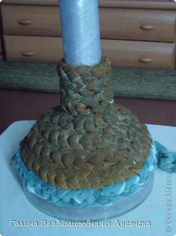 Графин - шкатулка из футболок. Мастер-класс мастер класс