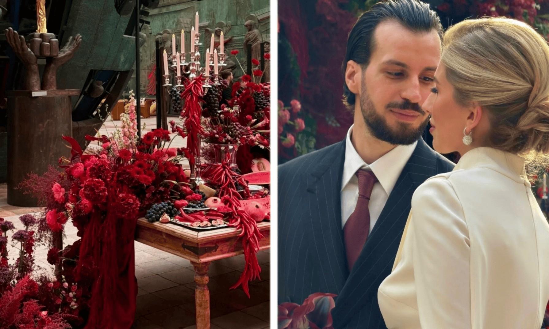 Красный дресс-код и внучка Бориса Ельцина среди гостей: как прошла свадьба дочери олигарха Владимира Аветисяна — Анастасии