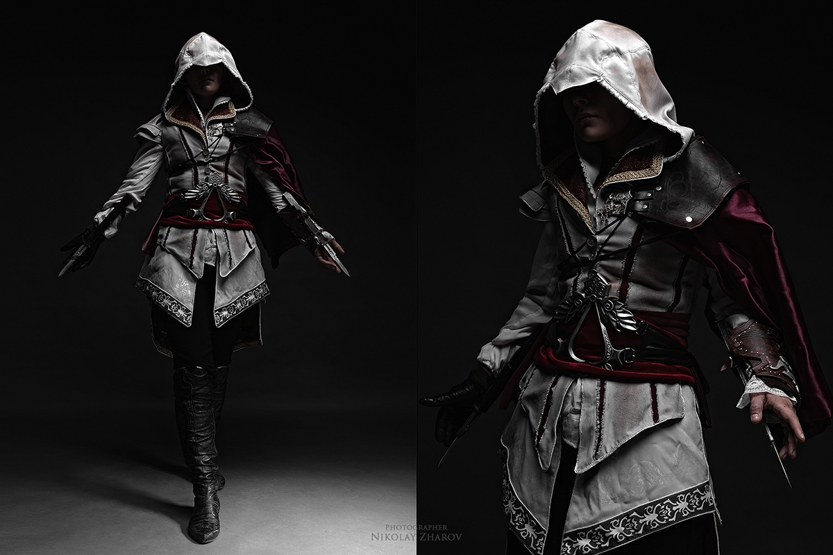 Assassin's Creed 2 - Косплей: Эцио Аудиторе  в исполнении Фальки Цинтрийской Игры