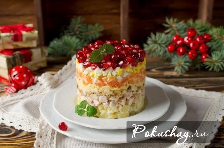 Когда «Оливье» уже в печёнках сидит: 3 новых, оригинальных и вкусных салата на Новый год