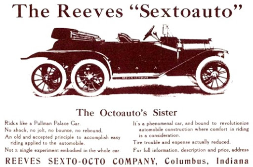 10 удивительных шестиколёсных автомобилей автомобили,познавательно,прошлый век