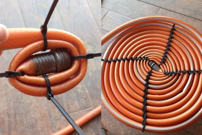 Старые шланги Старые шланги для дома и дачи,новая жизнь старых вещей