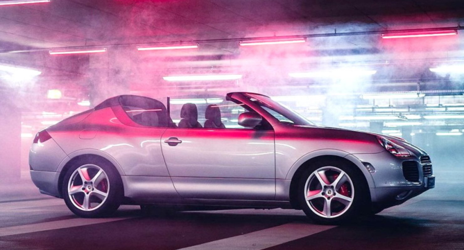 В сети обнародованы снимки экспериментального Porsche Cayenne