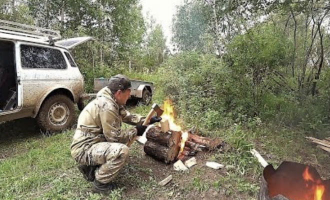 Исчезнувшая деревня в дебрях тайги