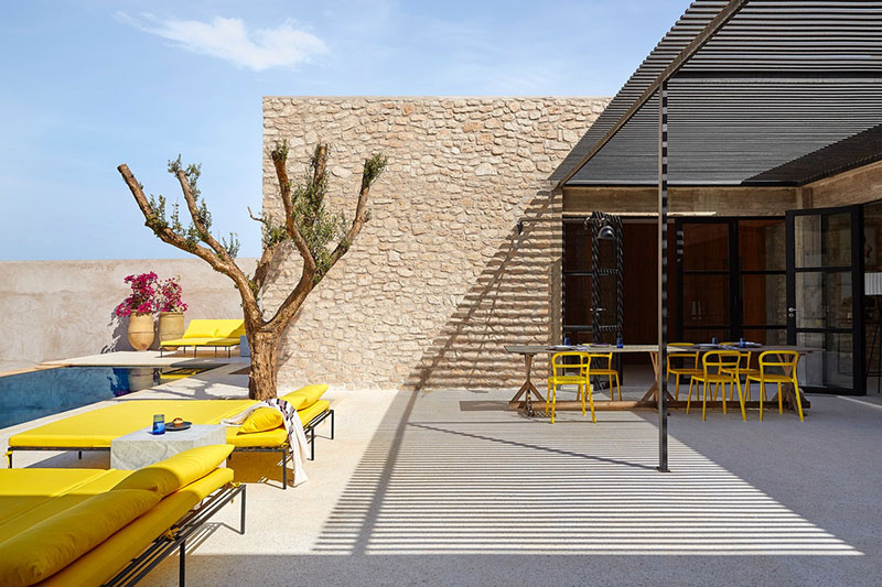 Райская вилла в пустыне Марокко Райская вилла в пустыне Марокко бассейн