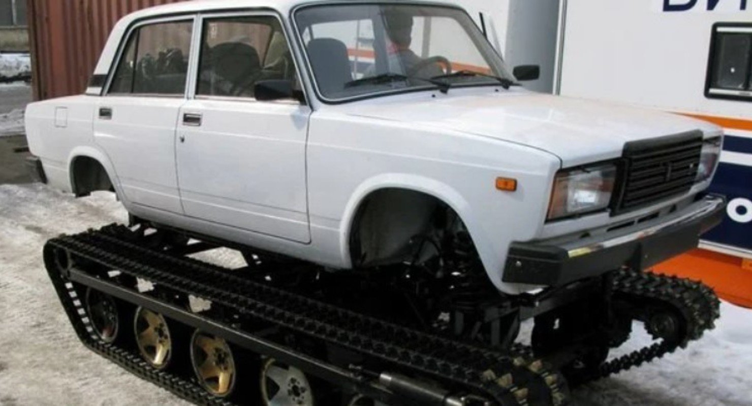 Вездеход Метелица: Уникальная платформа для легкового автомобиля