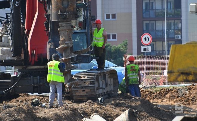 В 416 дворах Татарстана продолжаются дорожные работы по программе 