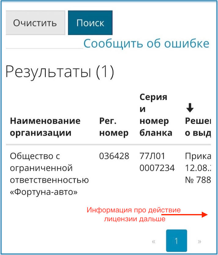 Проверить действие лицензии автошколы