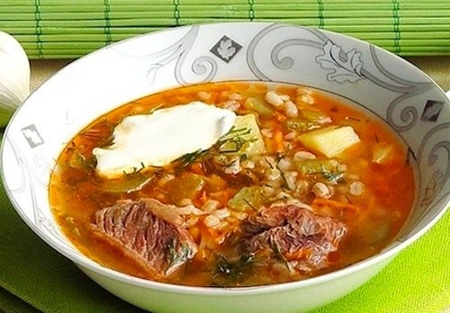 Рассольник с перловкой рецепт – супы. «Еда»